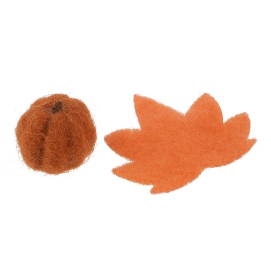Fabric Pumpkins & Leaves Decorative Components, 15ct. by Ashland®